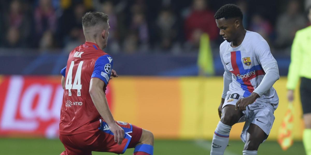 Ansu Fati vuelve a la Champions 688 días después