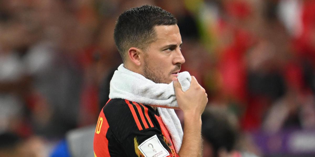 Eden Hazard, fuera del once de Bélgica contra Croacia