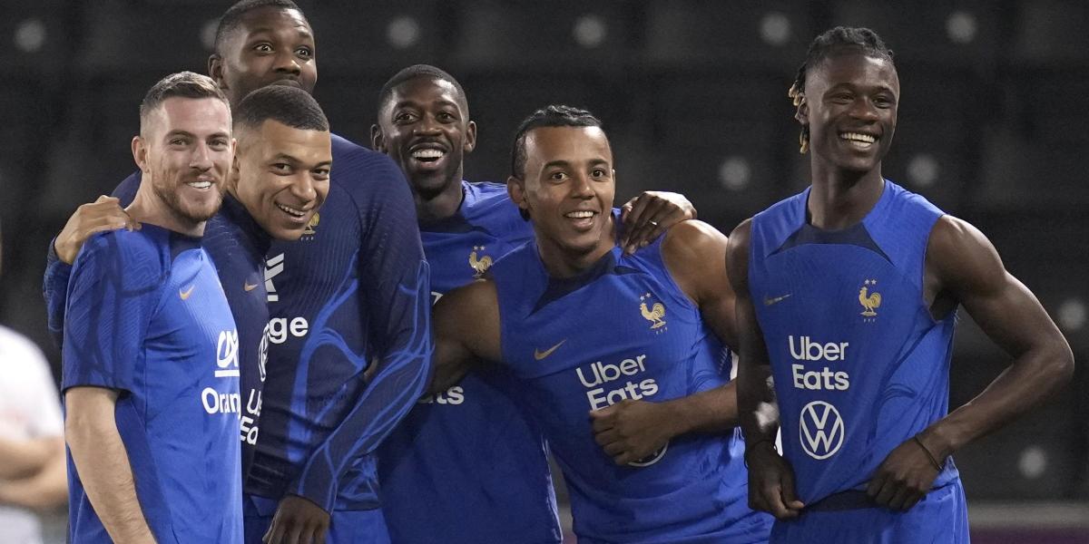 Mbappé y Dembélé ante la Croacia de Modric