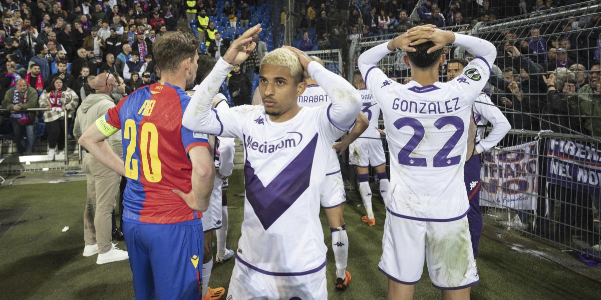 ¡El Basilea-Fiorentina, interrumpido por una urgencia médica!