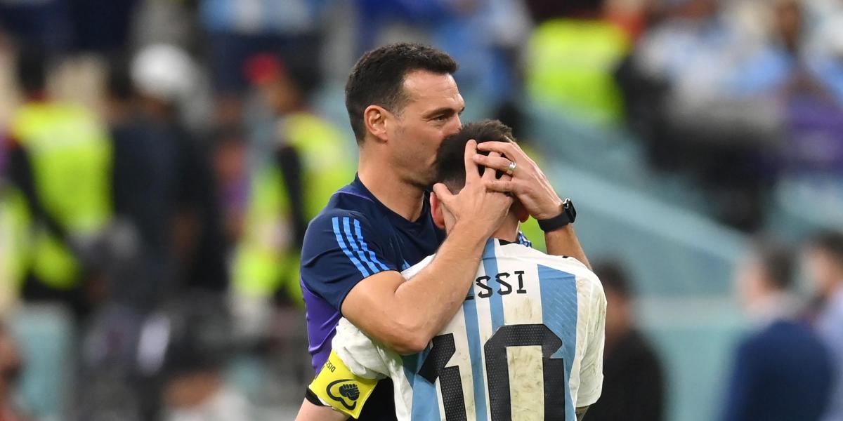 Scaloni: Messi no vende humo