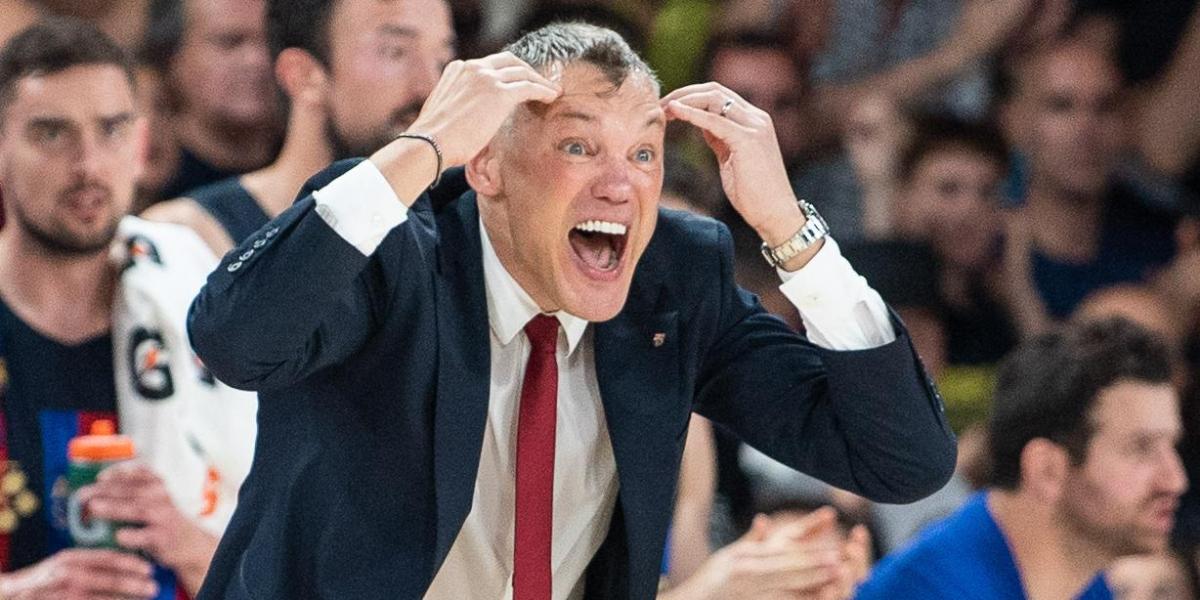 La última rueda de prensa de Jasikevicius, en saco roto