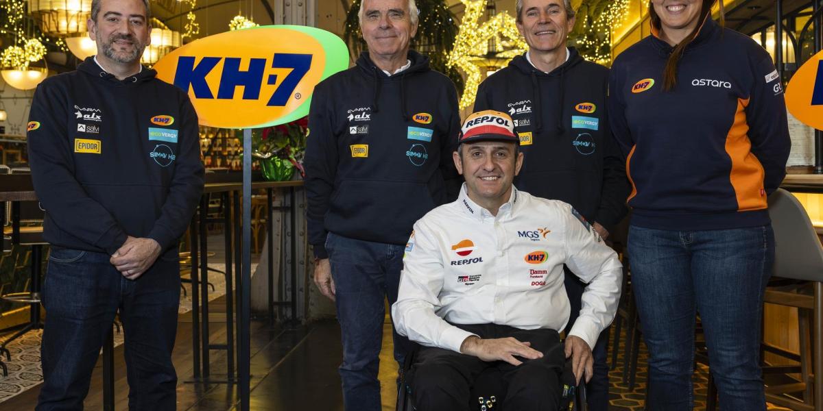 Los pilotos KH-7, listos para el Dakar 2024