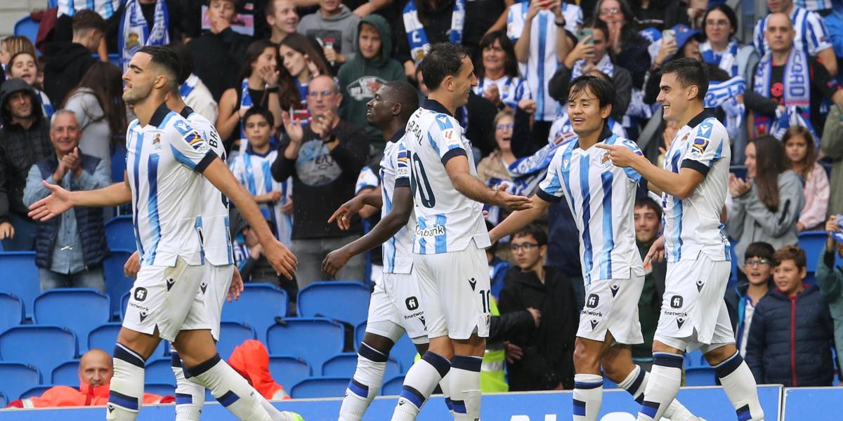 El ataque titular de la Real Sociedad vuelve cuatro meses después