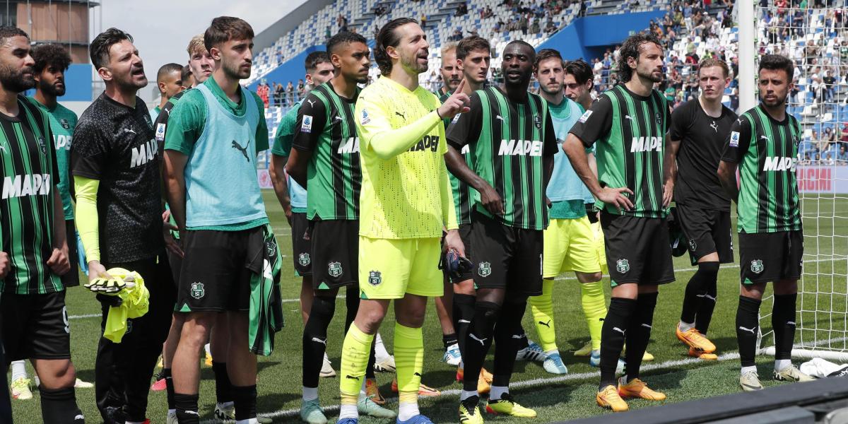 El Sassuolo desciende por primera vez en su historia a la Serie B
