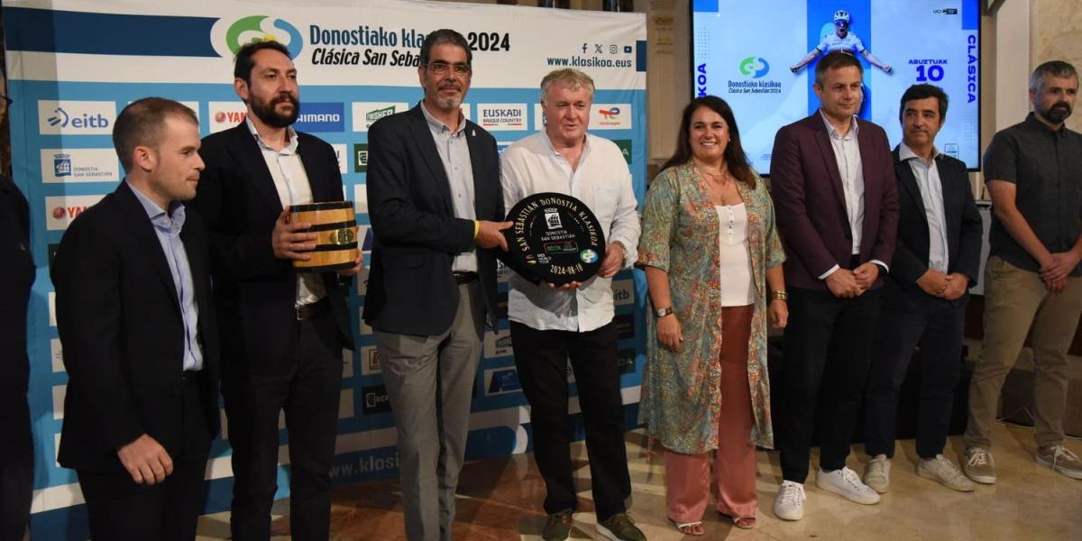 Presentada oficialmente la Clásica San Sebastián 2024