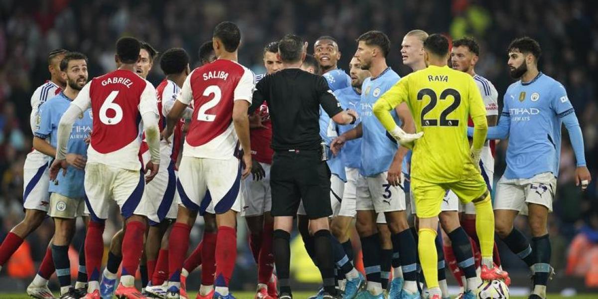 Los jugadores del City, sin piedad con el Arsenal: Puedes llamarlo estilo inteligente o sucio