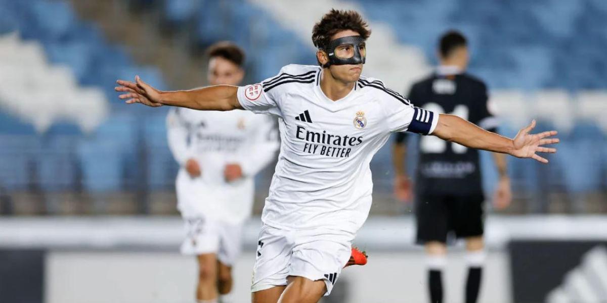 1-0: Un golazo del enmascarado Gonzalo García da el primer triunfo al Castilla