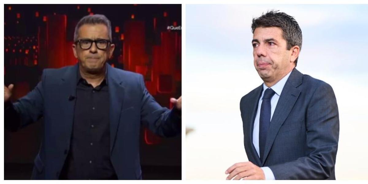 Andreu Buenafuente, demoledor con Carlos Mazón en El monólogo del año