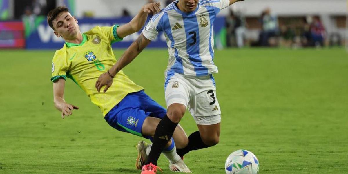 1-1: Brasil y Argentina empatan y dejan en el aire al campeón Sub20