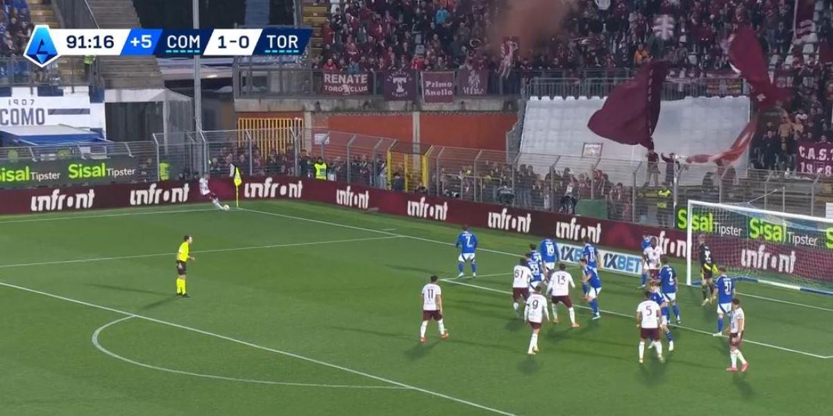 Ver para creer: ¡El Como de Cesc gana el partido gracias a un caso Julián Alvarez!