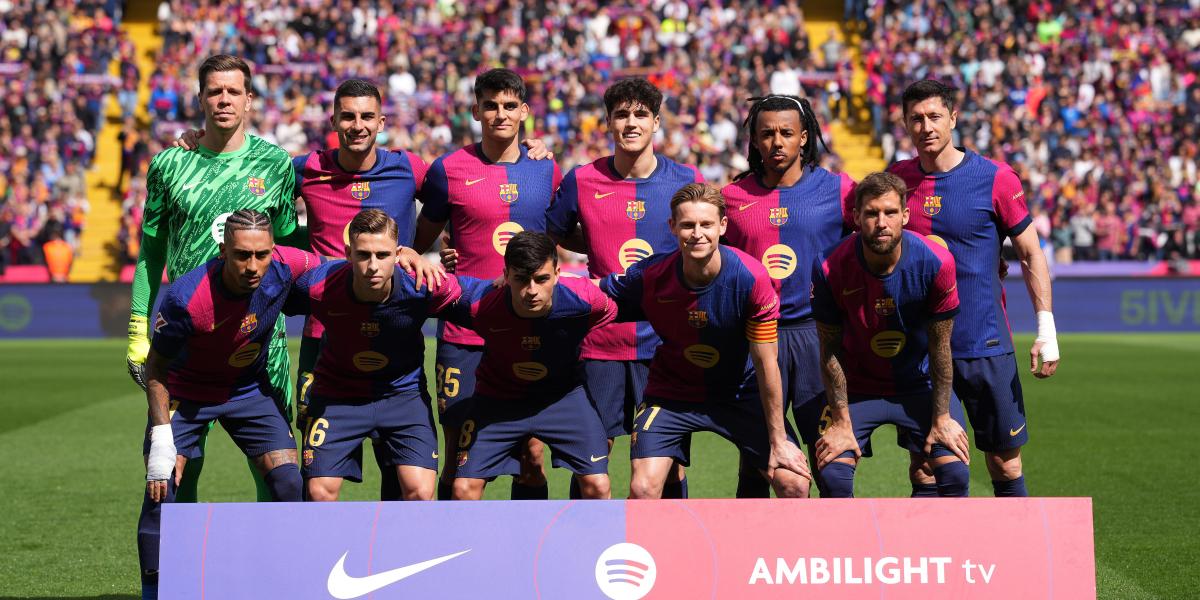 El 1x1 del Barça ante el Celta al descanso