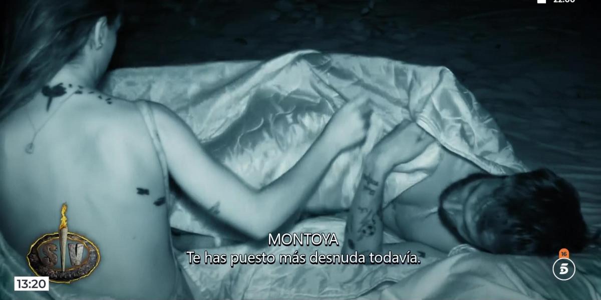 Al descubierto la noche de pasión entre Anita y Montoya en Supervivientes 2025