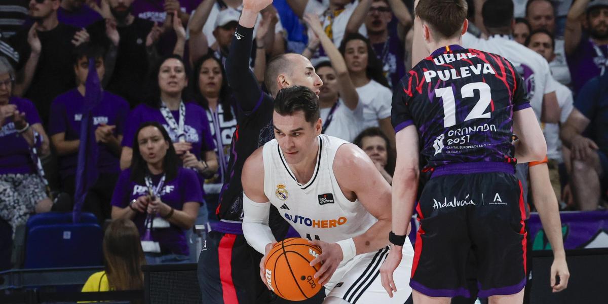 79-67: El Real Madrid condena al descenso a Covirán Granada con un triunfo de récord
