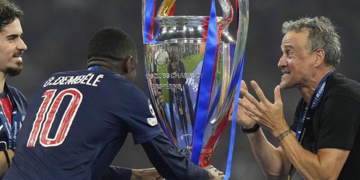 Luis Enrique elogia a Dembélé con recado para Mbappé: Es un líder desde el ejemplo