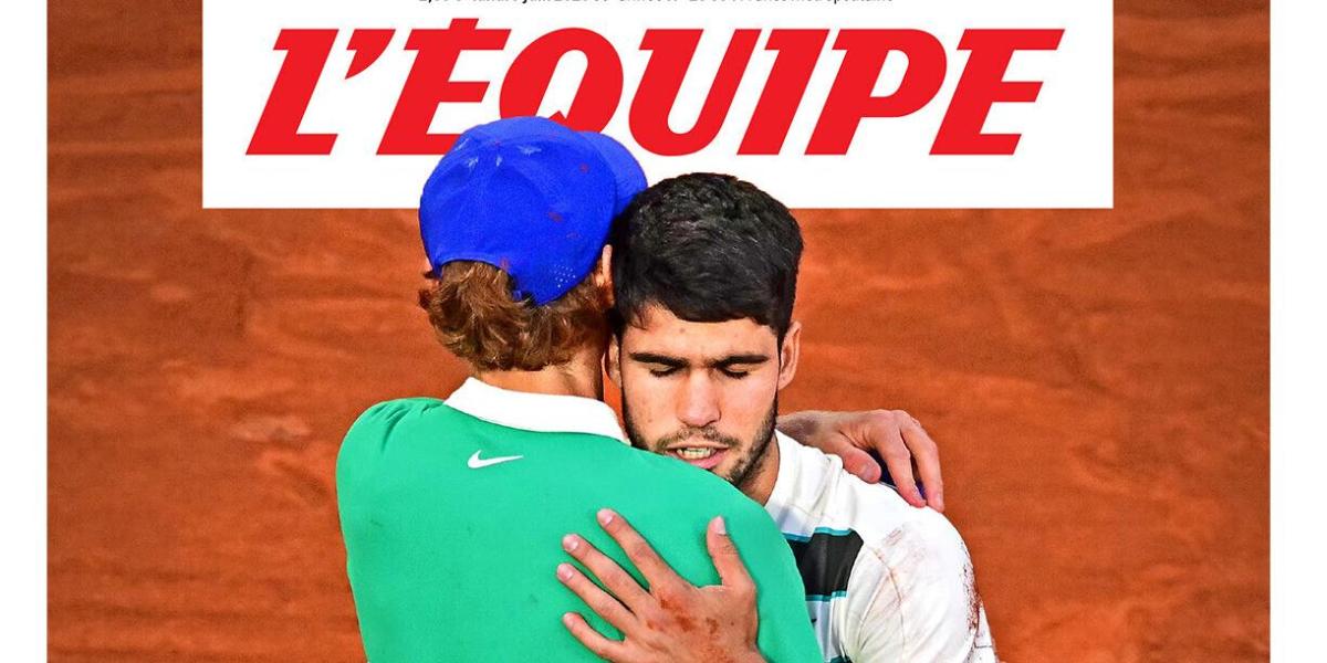 Impacto por la portada de LEquipe tras la histórica final de Roland Garros