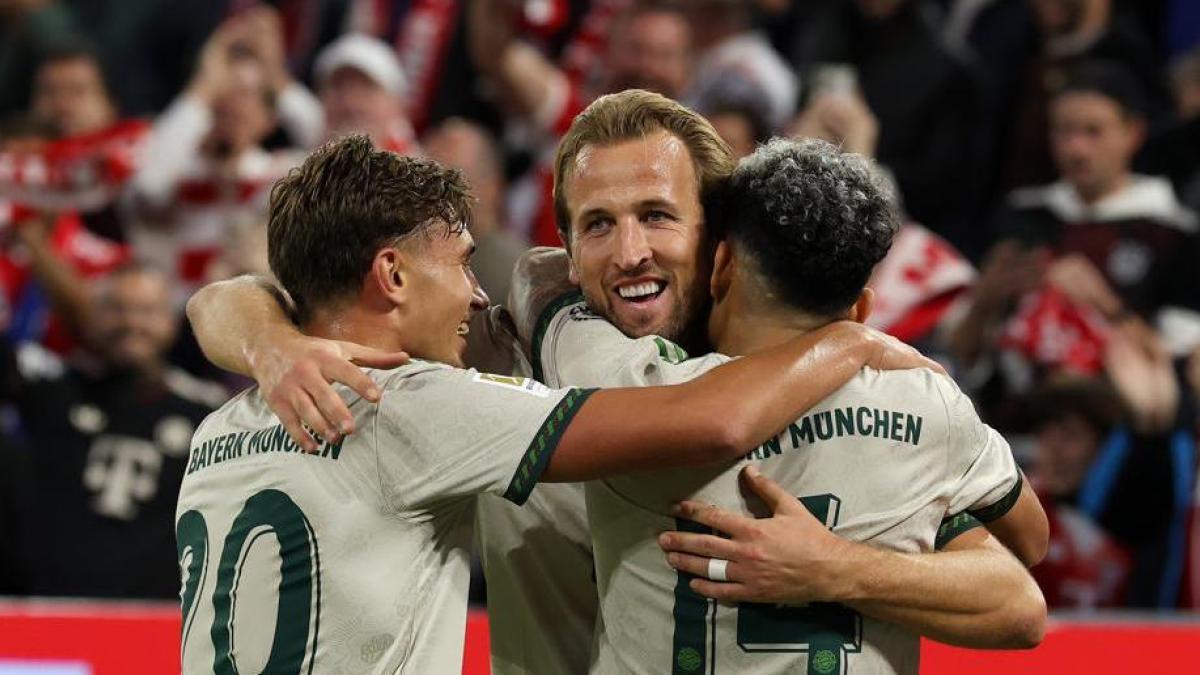 El Bayern y Kane siguen siendo indomables
