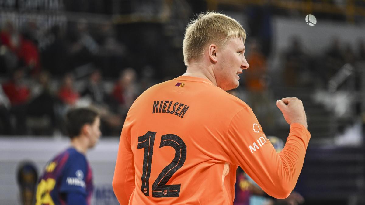 37-31: Nielsen da continuidad a su oro europeo impulsando al Barça a la final de la Copa de España