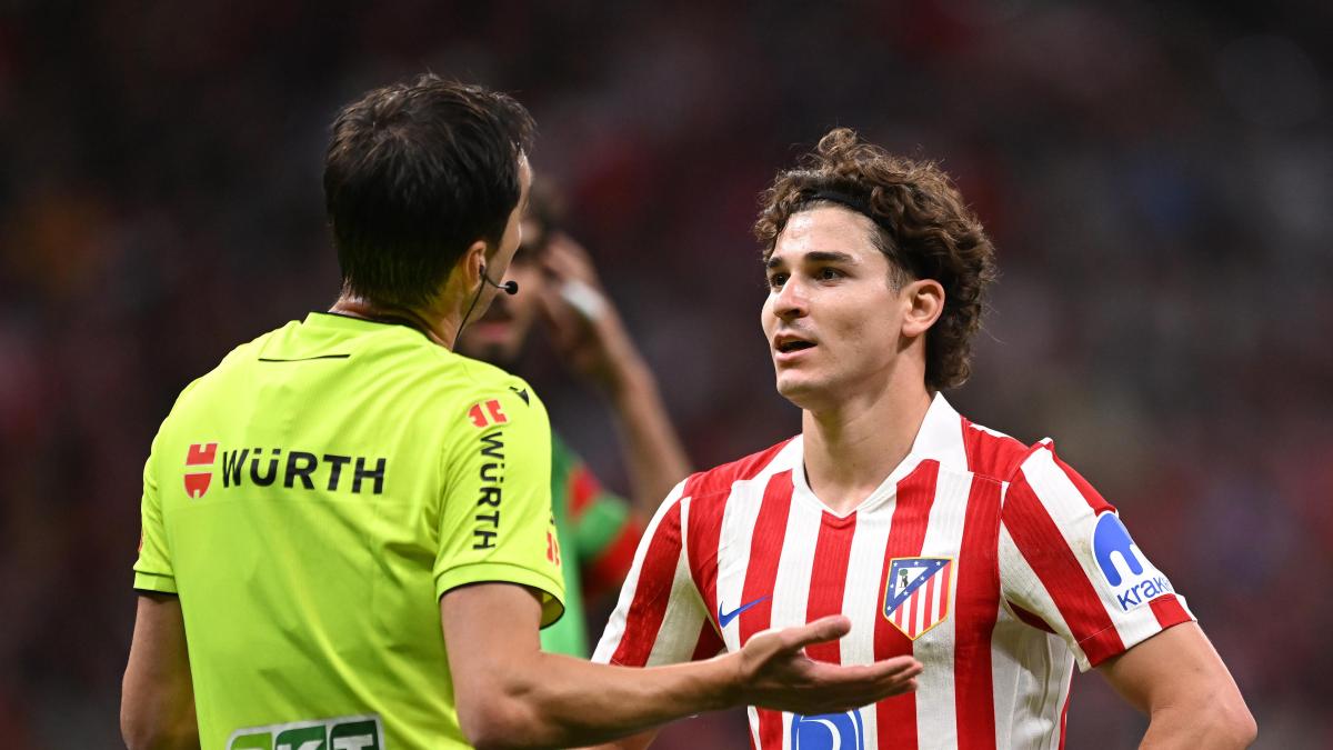El Atlético reacciona al feo de la FIFA a Julián Alvarez que suena a broma