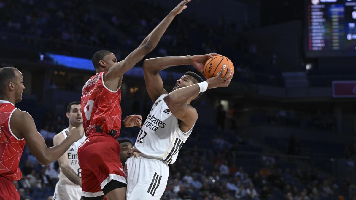 87-75: El Real Madrid firma una victoria de récord sobre el Baxi Manresa