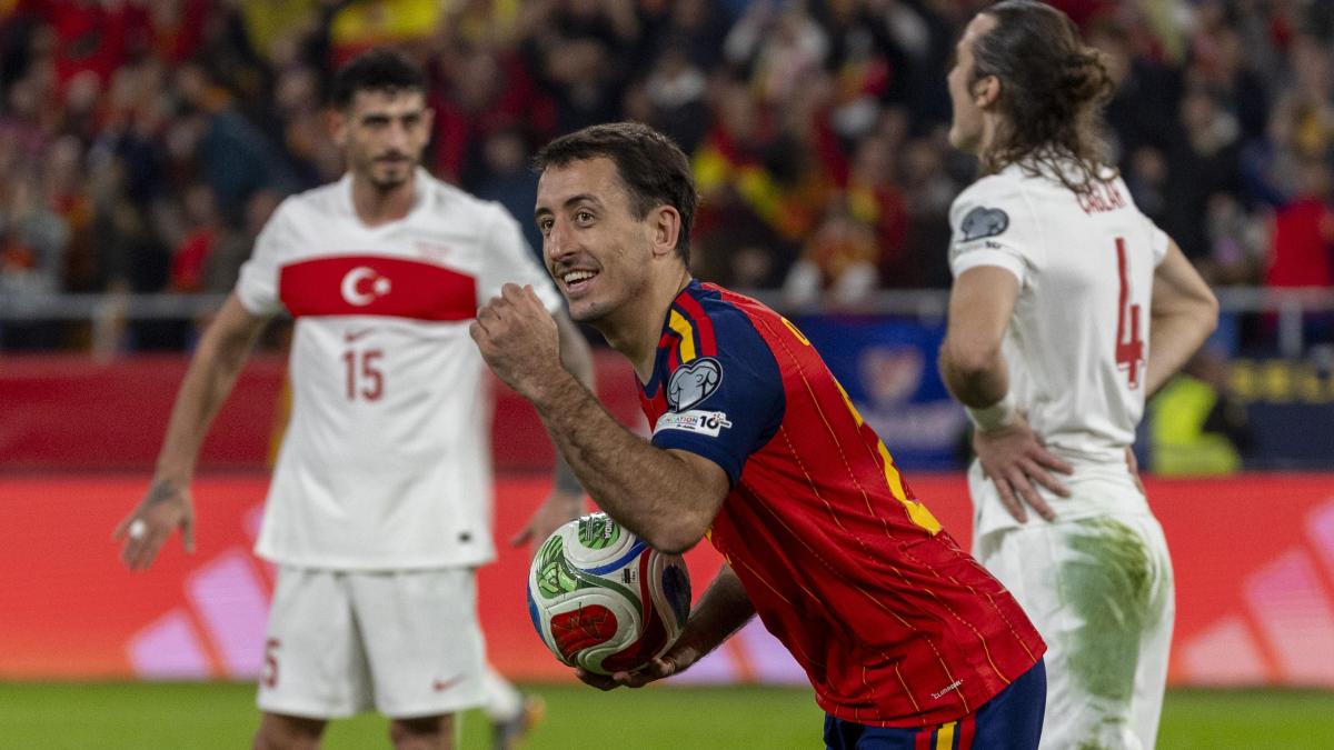 Sergio, sobre los partidos de Oyarzabal con España: Me gustaría que jugase algo menos