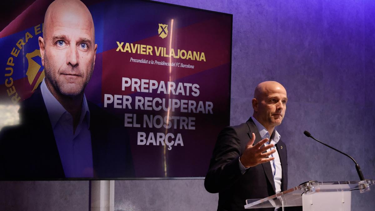 Vilajoana oficializa su precandidatura: La etapa de Laporta es demencial