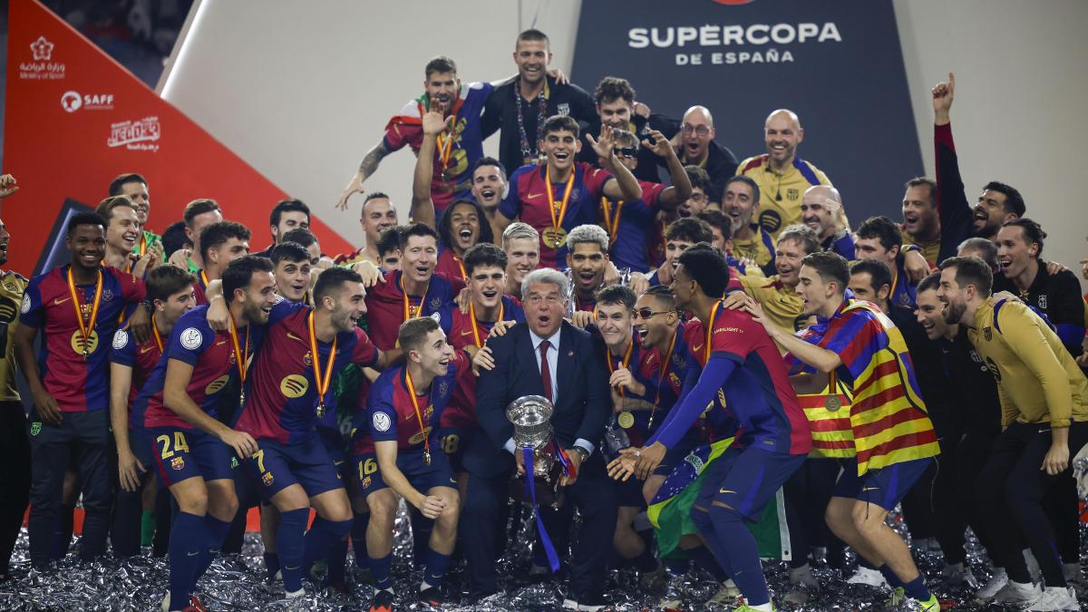La RFEF repartirá 23 millones entre los cuatro equipos de la Supercopa