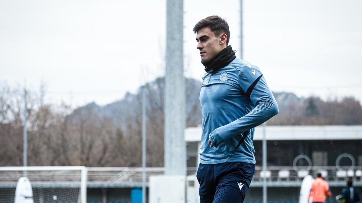 Barrenetxea vuelve a ausentarse y cada vez parece más difícil que esté ante el Athletic