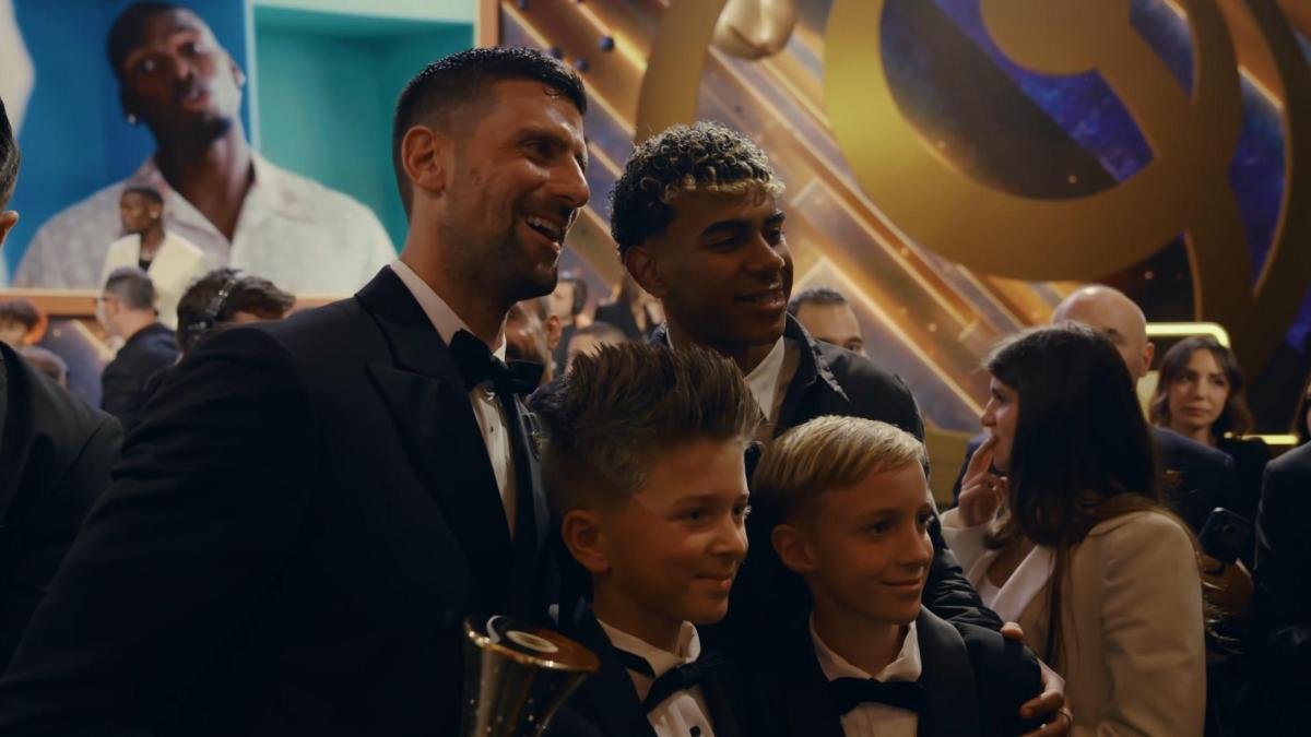 Lamine descubre su viaje a Dubai: gesto con el hijo de Djokovic y elogios de leyendas