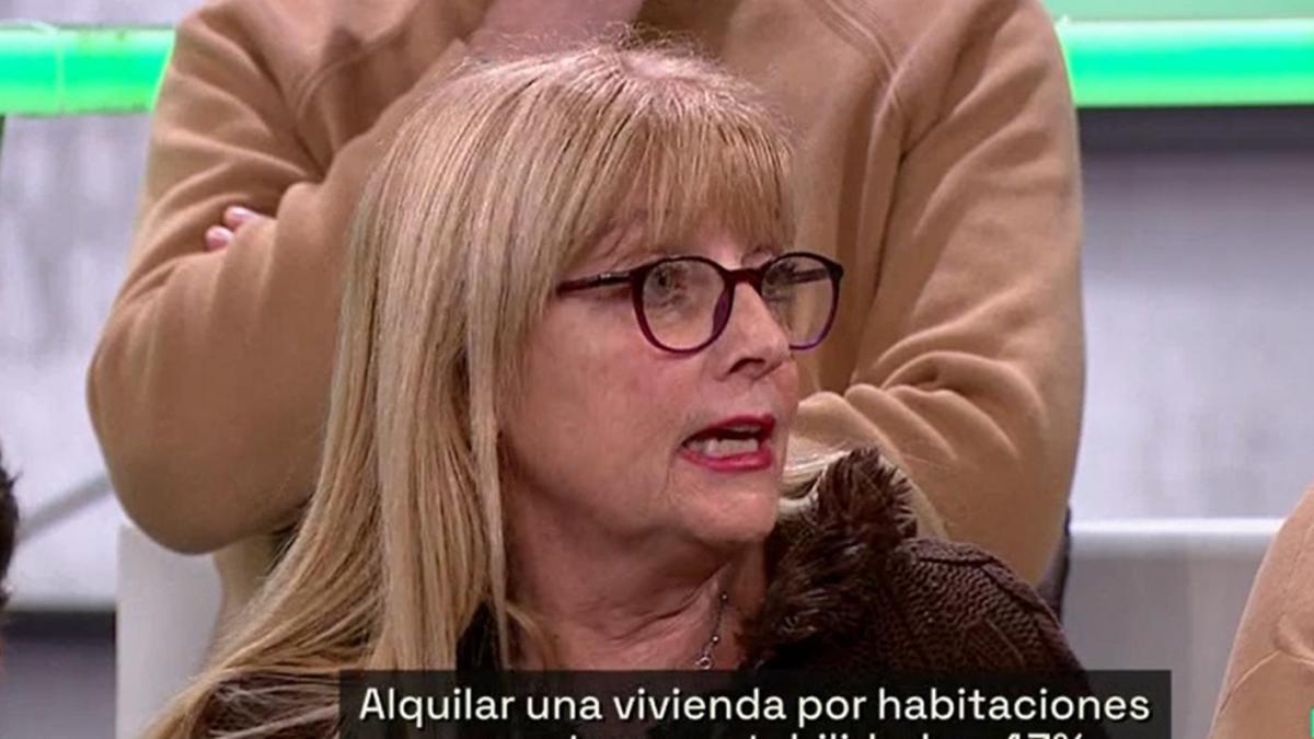 Begoña Revuelta, pensionista por una incapacidad absoluta: Vivo con 12 personas. Pago 600 euros de alquiler por una habitación compartiendo un baño