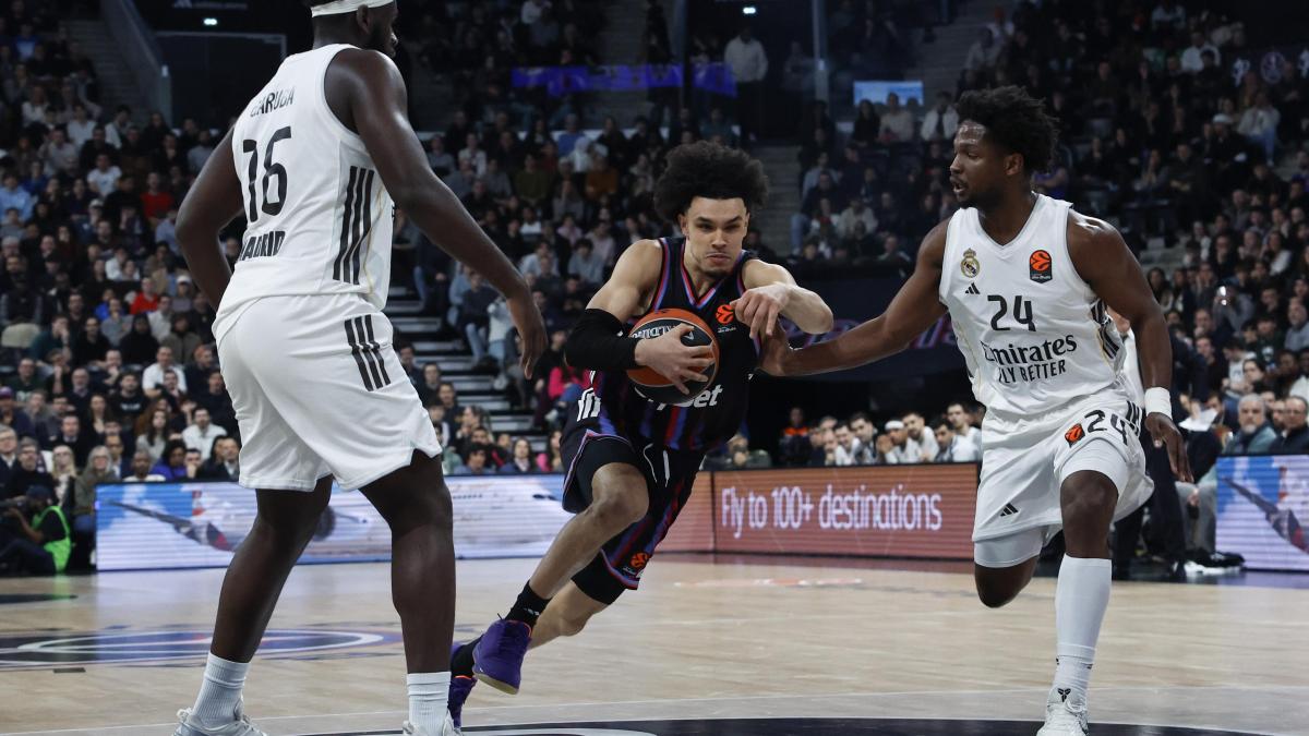 98-92: El Madrid cede ante el estilo frenético del París