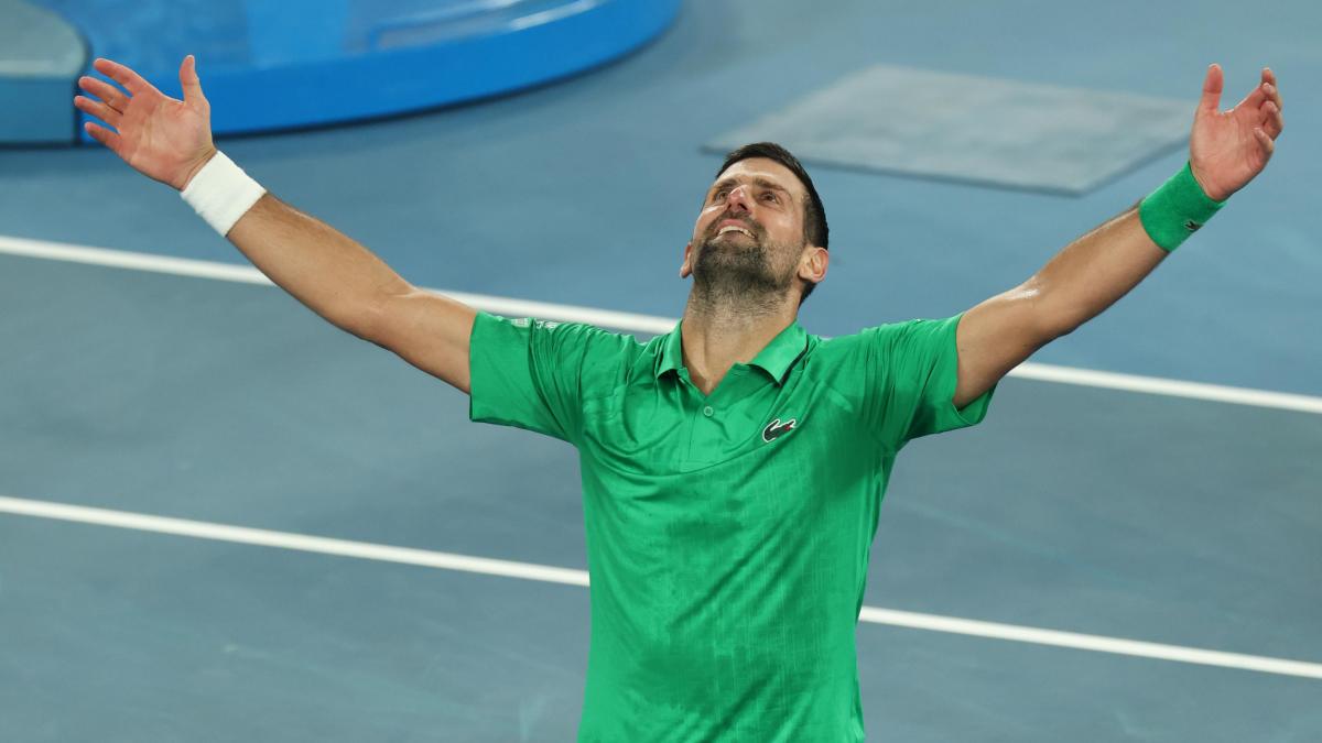 Djokovic, tras su victoria sufrida frente a Sinner: Me he acordado de 2012 cuando jugué contra Rafa