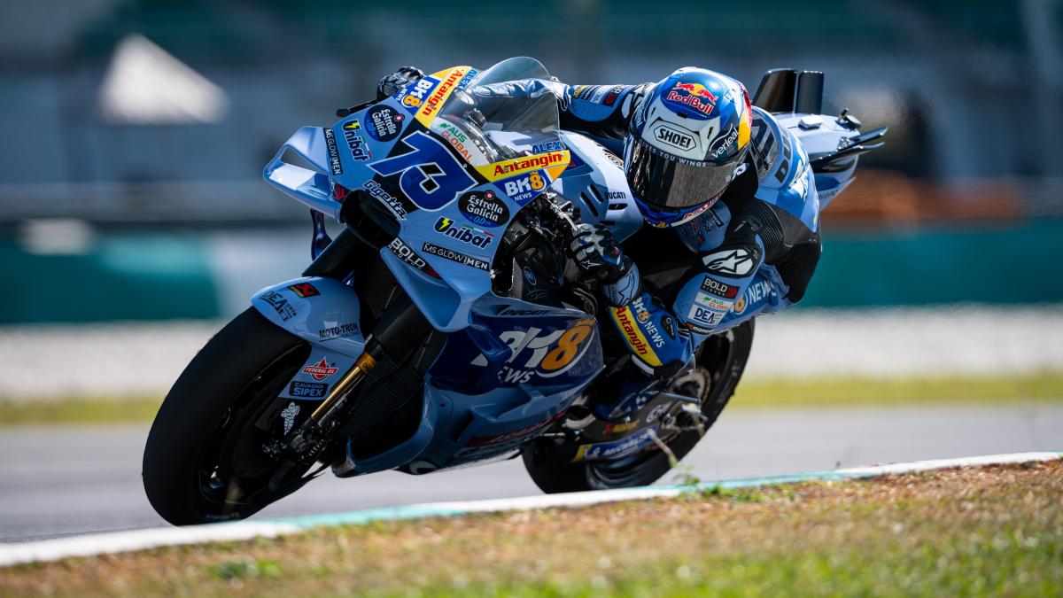 Alex Márquez domina el test MotoGP de Sepang con Bezzecchi pisándole los talones