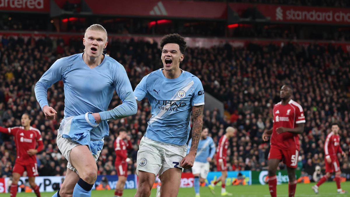 El aviso de un desatado Haaland al Arsenal: La lucha por la Premier...