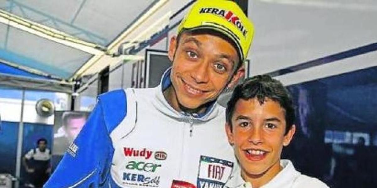 Márquez, Bagnaia, Martín... Rossi se cuela en el origen de la pasión de casi toda la parrilla de MotoGP