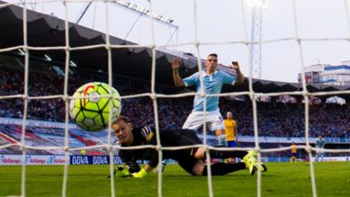 Iago Aspas, la mayor bestia negra de Ter Stegen