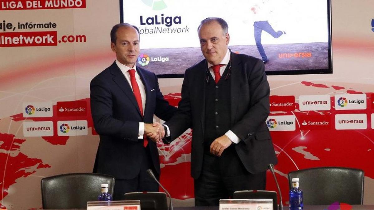 El candidato a la presidencia de la Federación que apoya Florentino Pérez