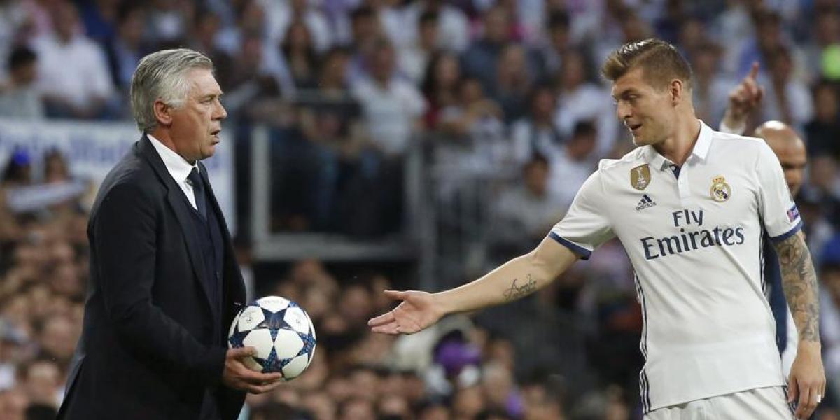 Ancelotti y Kroos, a por la supercorona