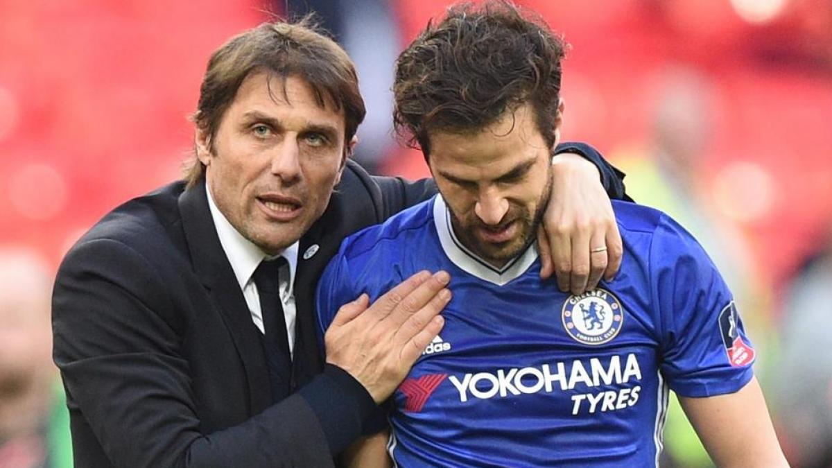 Conte-Cesc, de ganar la Premier a reencuentro en los banquillos