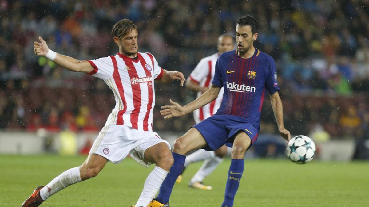 Barça y Olympiacos se reencuentran ocho años después en la Champions