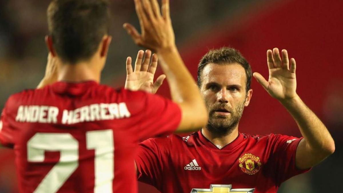 Bonita dedicatoria de Ander Herrera a Juan Mata