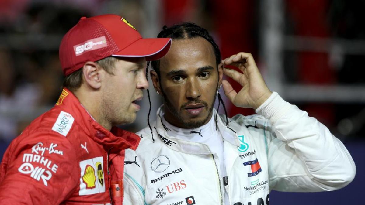 ¡Hamilton ve a Vettel con buenos ojos para ser su sustituto!