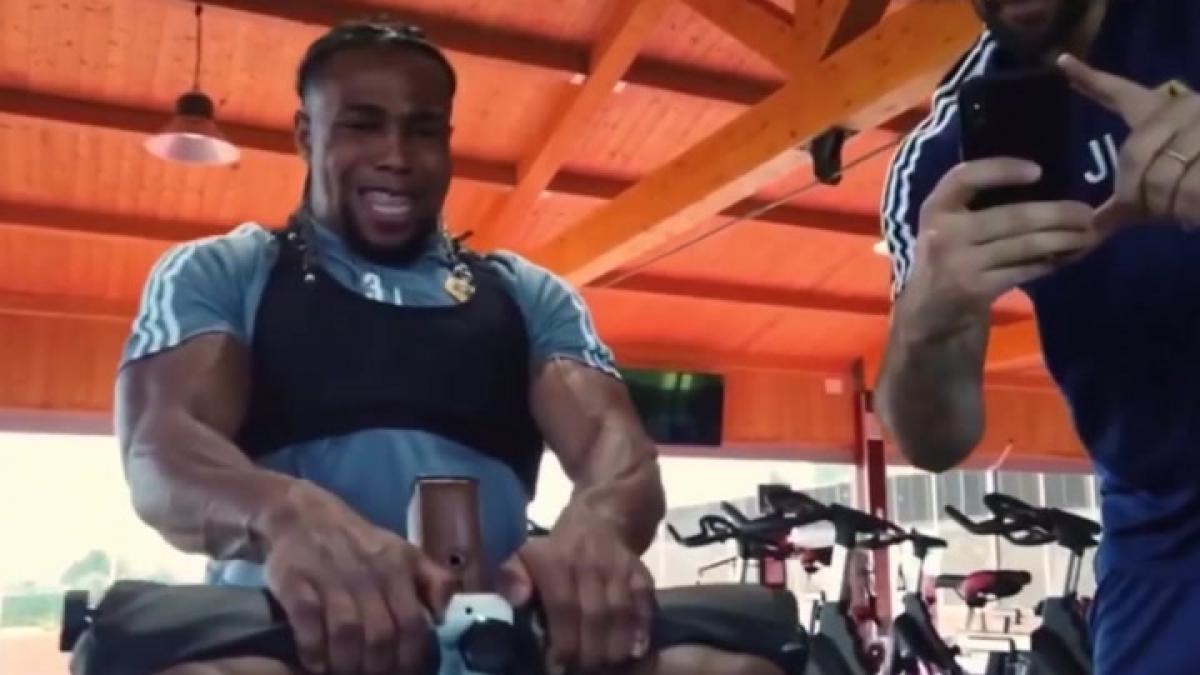 Así son los brutales entrenamientos en el gimnasio de Adama Traoré