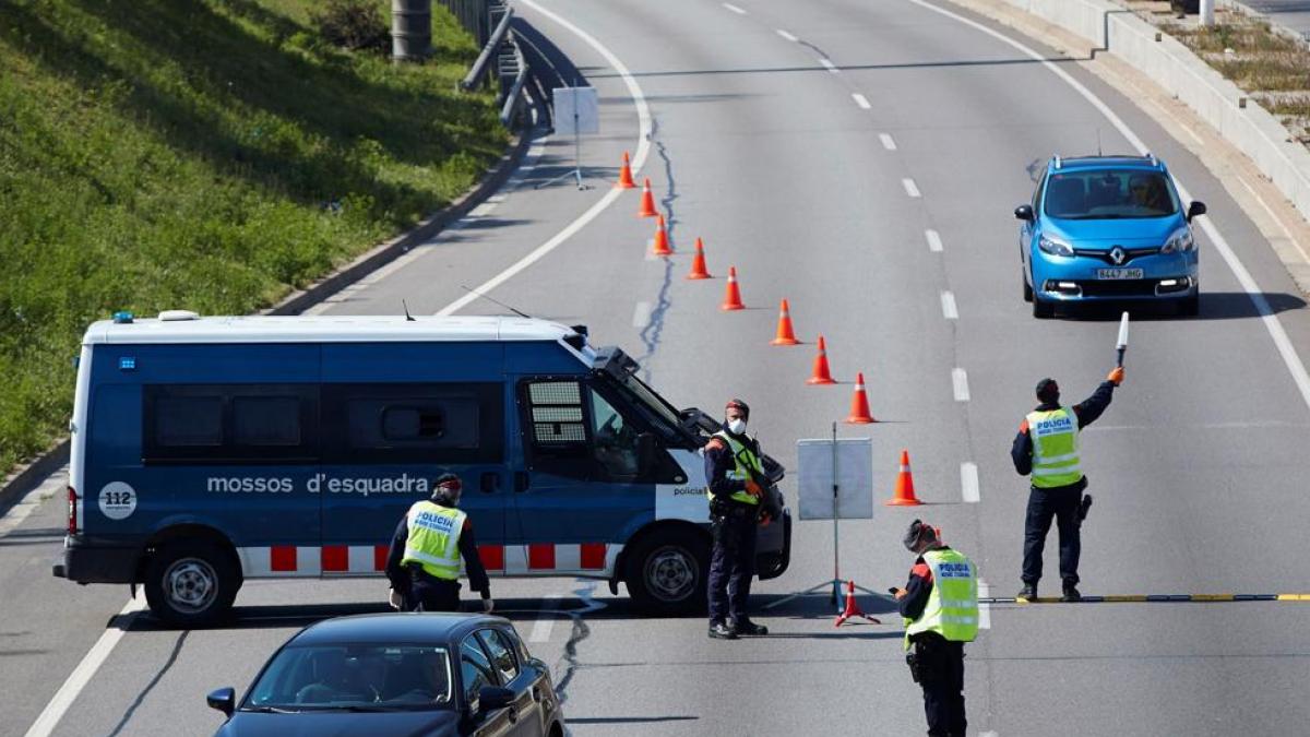 Muere una motorista de 36 años en un accidente de tráfico en la Ronda Litoral de Barcelona