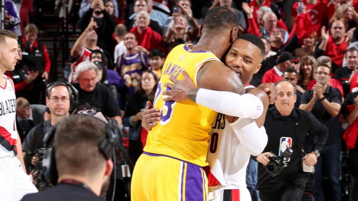 A LeBron le sale un aliado: Damian Lillard sale en su defensa por el anillo del 2020