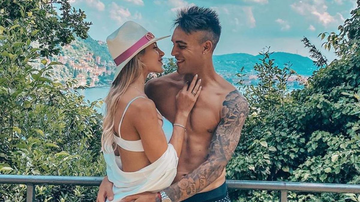 Agustina Gandolfo muestra el mensaje que le envía Lautaro Martínez cada mañana