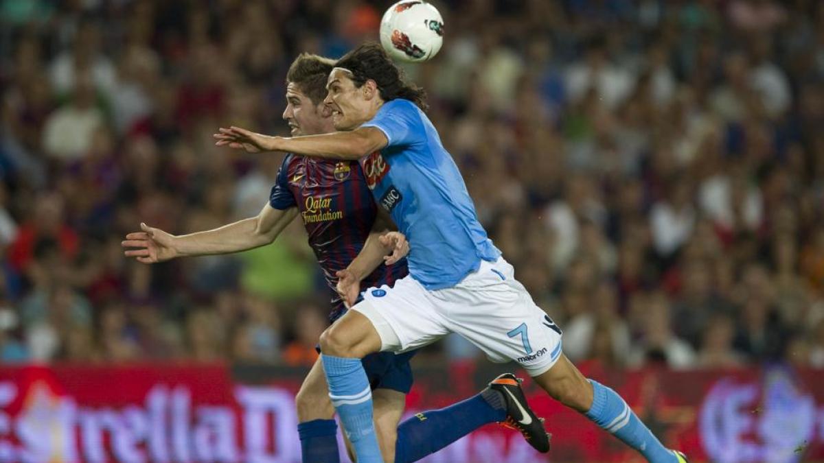 El Nápoles rechaza la invitación del Barça para el Gamper