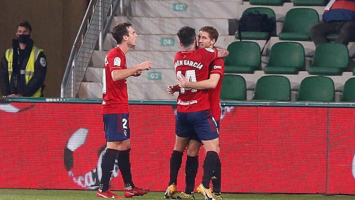 Gol anulado a Osasuna por falta sobre Mamardashvili