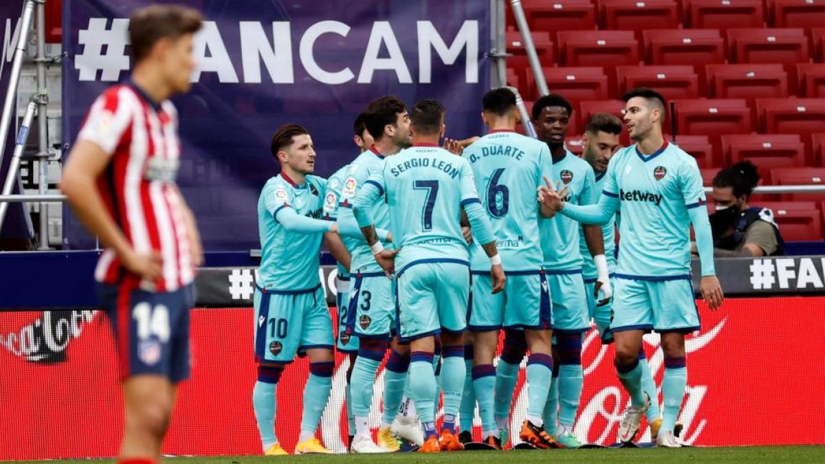 Las dos últimas Ligas del Atlético y los dos equipos recién ascendidos a Primera