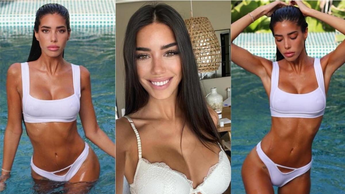 Así es Nadia Avilés, la espectacular novia de Denis Suárez